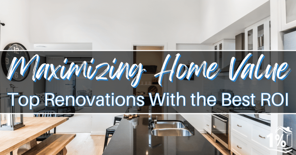 A beautifully remodeled kitchen to increase home value