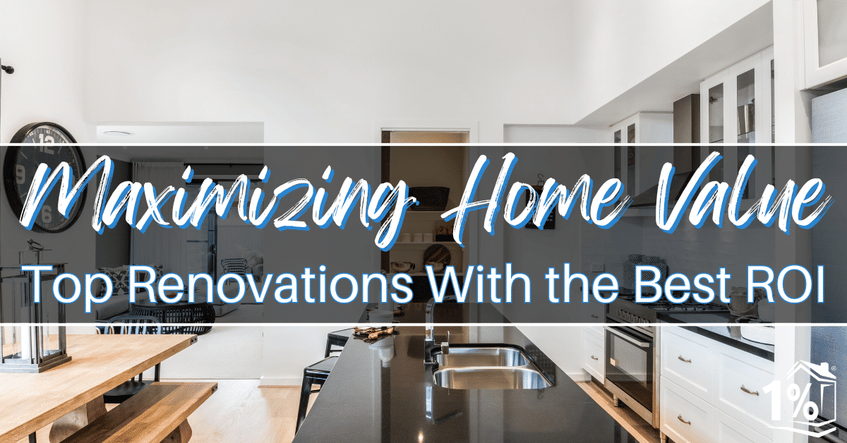 A beautifully remodeled kitchen to increase home value